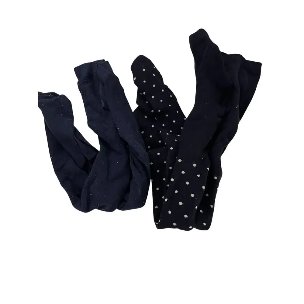 Gymboree Navy Dot Tights